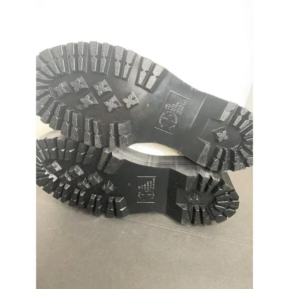 Doc Dr. Martens 2976 Quad Platform Women's White Chelsea Boot Size 42 US 10 NEW - Picture 6 of 6